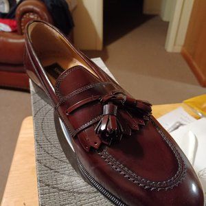 Mens designer slip on dress shoes